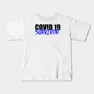 covid 19 survivor Kids T-Shirt